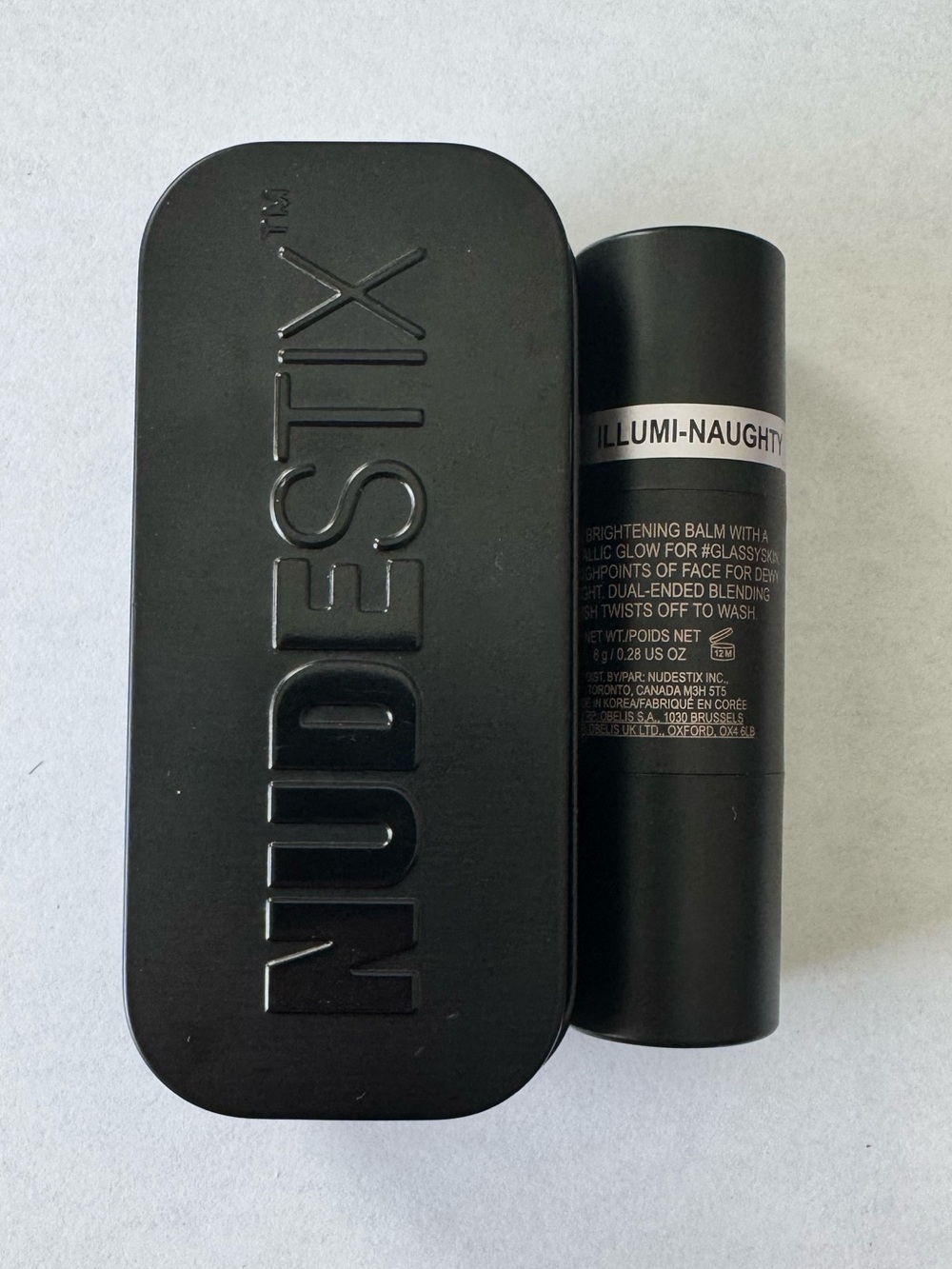 NUDESTIX Nudies Glow All Over Face Highlight Color Illumi-Naughty BNIB
